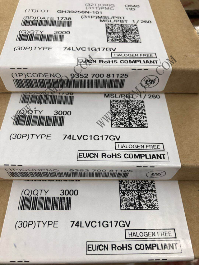 NXP 74LVC1G17GV 邏輯緩沖器，驅(qū)動(dòng)器，接收器，收發(fā)器