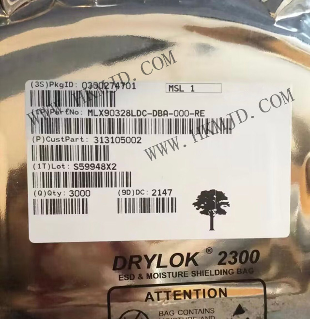 供應(yīng)Melexis MLX90328LDC-DBA-000-RE 車(chē)用等級(jí)壓力傳感器接口芯片