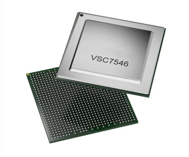 VSC7546-V/5CC（SparX-5-64）以太網(wǎng)交換機芯片支持高達 64 Gbps 的帶寬