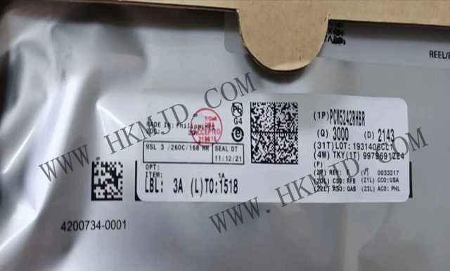 PCM5242RHBR (TI) 4.2VRMS DirectPath?、32 位、384kHz、114dB 音頻立體聲 DAC