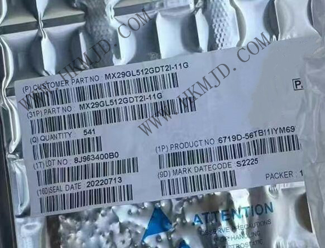 MX29GL512GDT2I-11G：高性能、高可靠性的512Mb并行NOR Flash存儲(chǔ)器