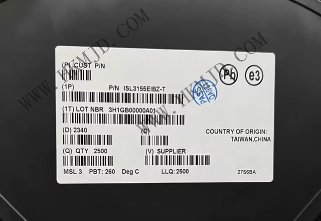 瑞薩電子 ISL3155EIBZ——高可靠性RS-485/RS-422收發(fā)器，帶16kV ESD保護(hù)功能