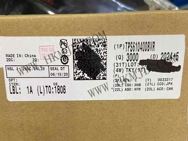 明佳達(dá)供應(yīng) [TI] TPS61040DBVR 28V、400mA 開關(guān)升壓轉(zhuǎn)換器