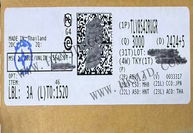 [供應(yīng) TI 放大器] TLV8542RUGR 500nA，RRIO 運(yùn)算放大器