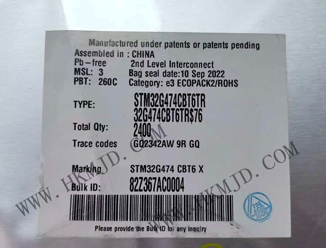 STM32G474CBT6TR